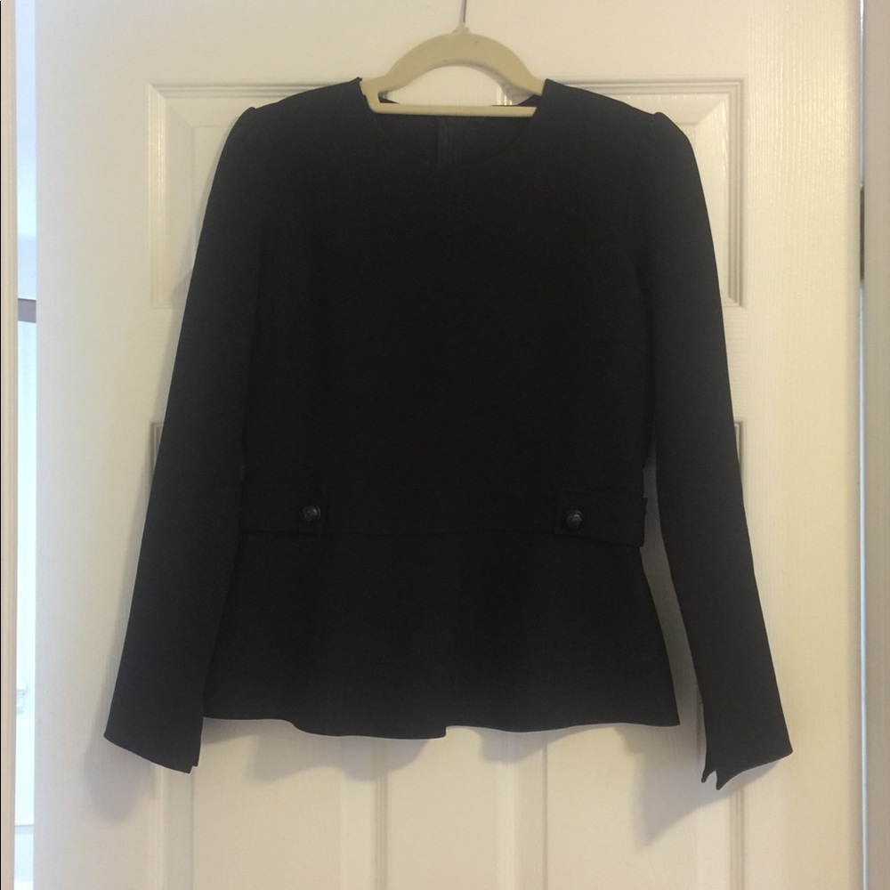 Zara peplum top